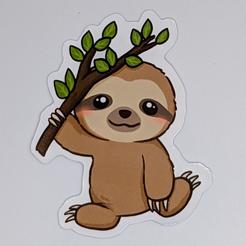Sloth Sticker